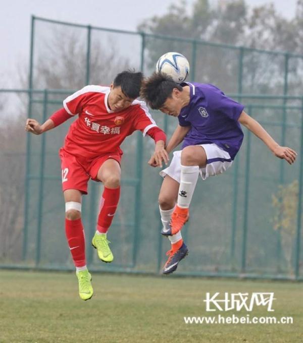 U19梯队:河北华夏幸福3球完胜天津泰达