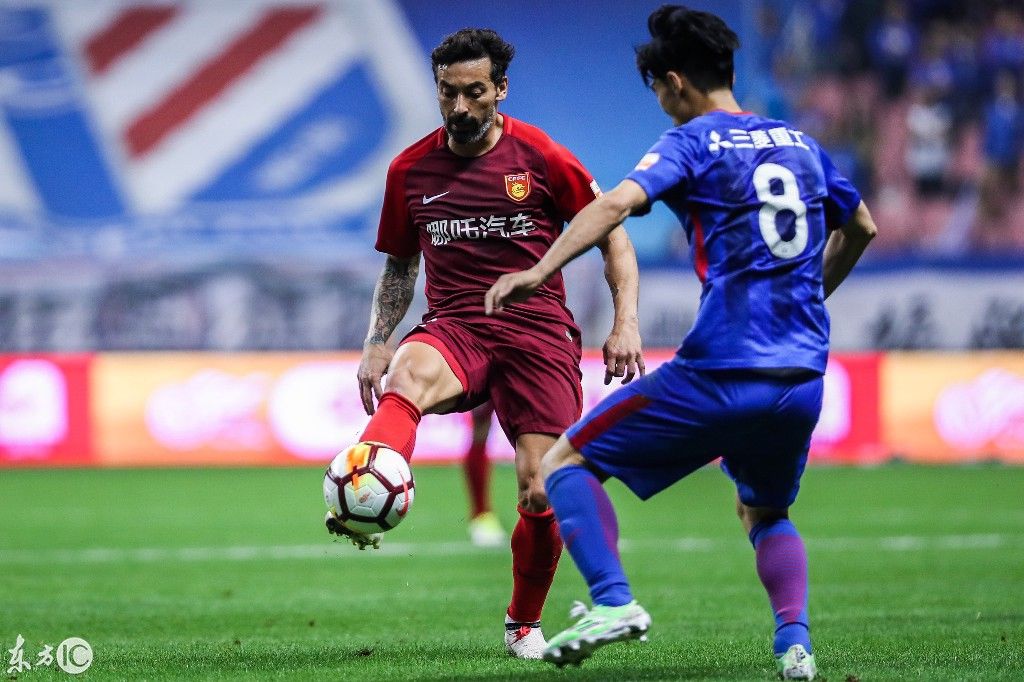 2018中超联赛第4轮,上海绿地申花4-2战胜河北