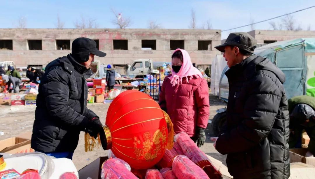 赶大集，买年货，长春乐山大集年味浓!
