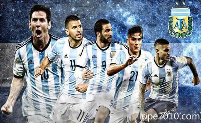 OPE体育:2018世界杯 梅西领衔阿根廷国家队