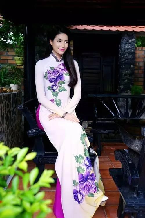 漂亮的越南国服--长衫旗袍,奥黛.
