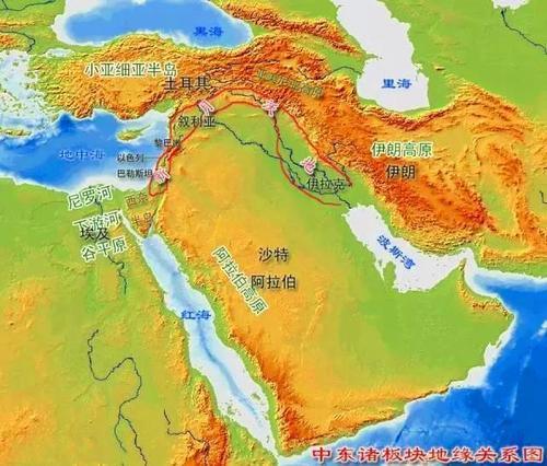 地图看世界;东非大裂谷、新月沃地与中东战乱