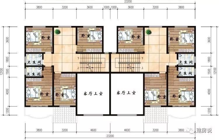 52栋别墅可双拼可独栋，这样建房走出去面子十足