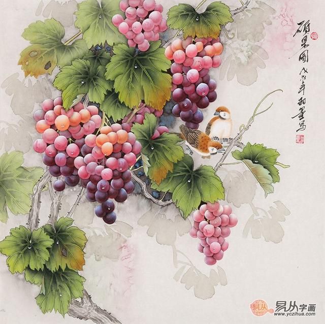 花鸟卧室是情趣装饰最完美的搭配,浪漫温馨又v花鸟下载初bt国画图片