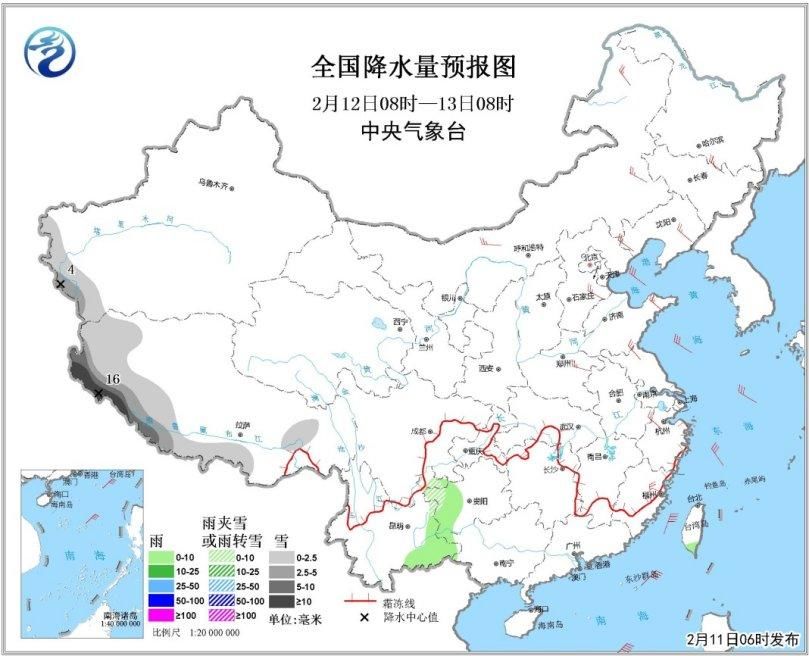 冷空气减弱全国将迎大回暖 未来三天降水较弱