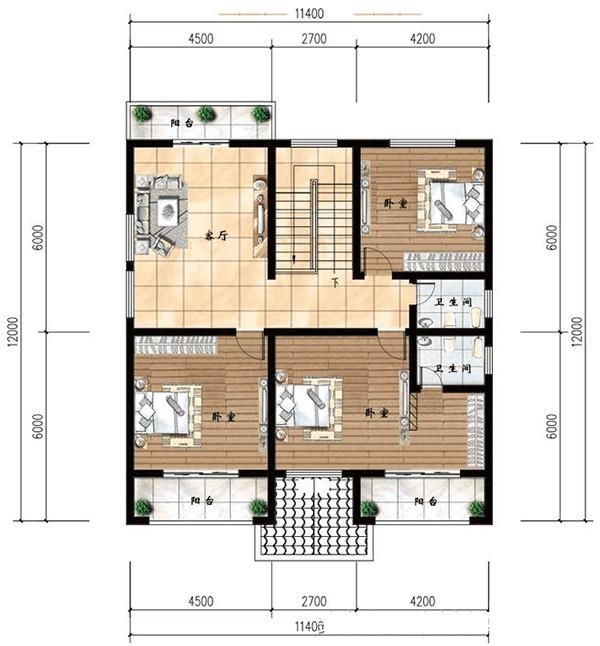 三款造价25万二层别墅，我们家吵得不可开交实景图效果图难分伯仲