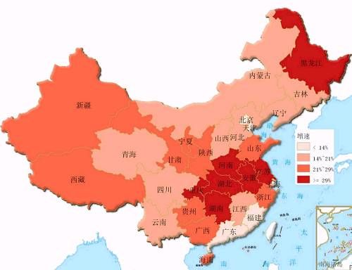 2017年各省保费增速榜 北上广津增长最低