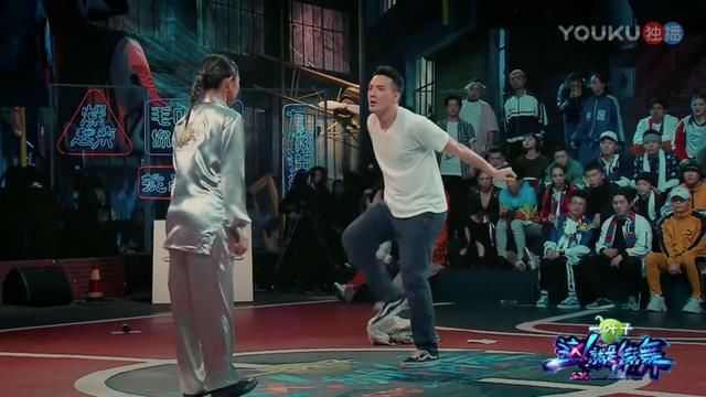 《这!就是街舞》100进49抢位赛,袋鼠王子奇蔡