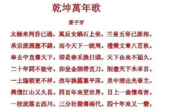 诸葛亮预言了整整一个时代的发展，而他一口气预言了一万年后