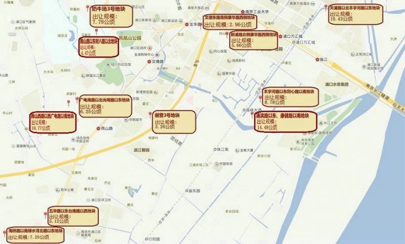 影响区域房价?未来一个月南京要卖13块住宅用地!