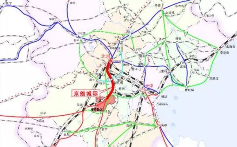 京雄城际北京段明年通车!9大铁路工程进度时间表来啦--