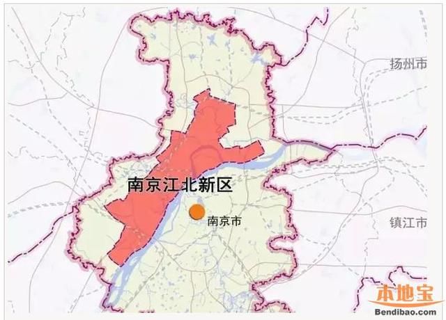 南京江北新区68.8亿元挂牌两宗地--周边房价2.5-3万元\/