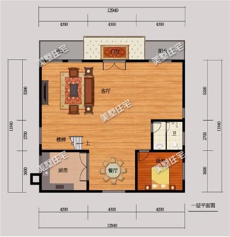 气派的四层别墅，8卧5卫2厨房，村里人赞不绝口