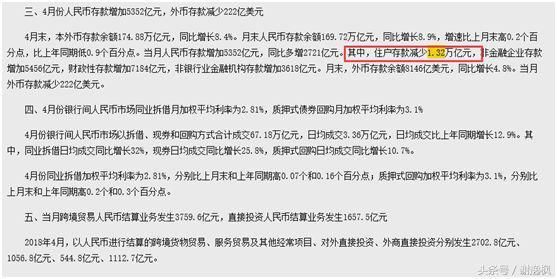 谢逸枫:消失的居民存款1.32万亿元钱去哪里了?