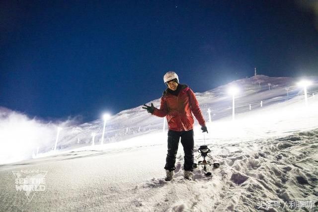 【纳尔维克镜头】夜晚坐缆车去顶峰观景