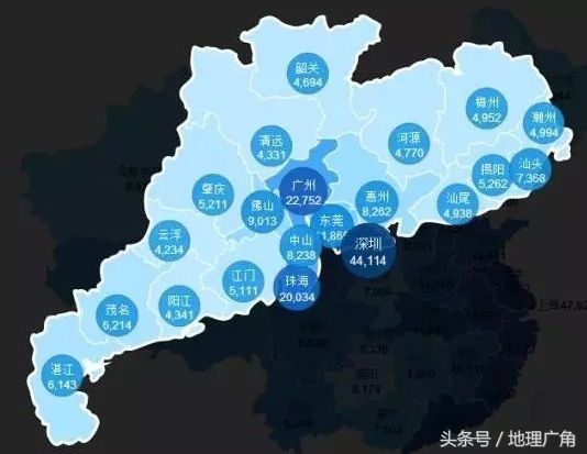 全国各省市房价地图