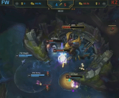 MSI韩国队不演了?KZ凶残阵容击败闪电狼!