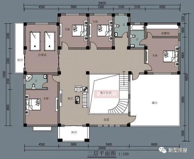 农村自建别墅最佳户型前5名，第3套造价只要28万，你中意哪一套?