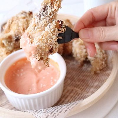 免炸无油,健康的香酥鸡翅根,减肥也要好好吃肉