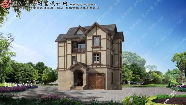 在农村能建这样三层别墅最新款式包你永不比别人落后