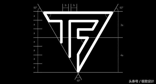 TFBOYS的logo设计设计,曾获字体A