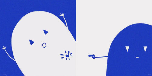 全网最全手绘简笔画情头:你的过去来不及参与