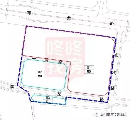 6号线沿线4个“工改”项目公告，多家大型房企布局龙华核心区