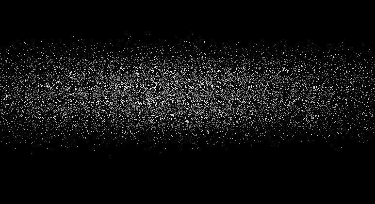 程序员炫酷互动粒子,交互式,响应鼠标悬停再标志上粒子进行交换