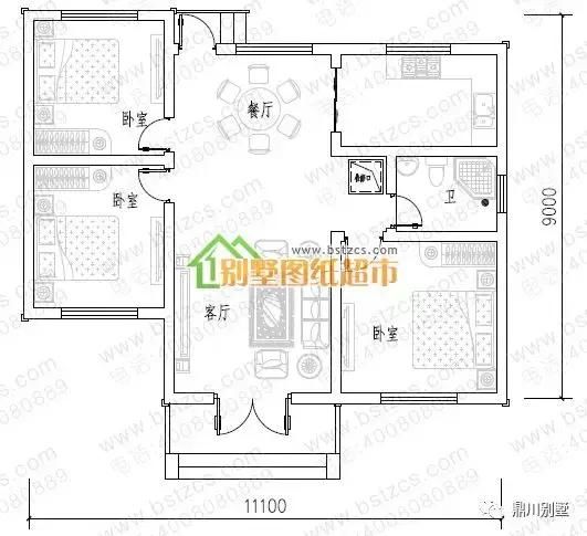 11款一层农村别墅，造价便宜户型好，都是值得建的好房子