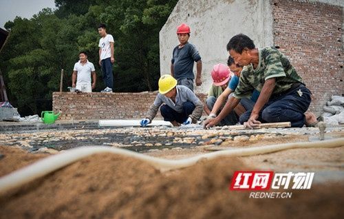 韶山:韶山村乡村振兴项目建设进行时