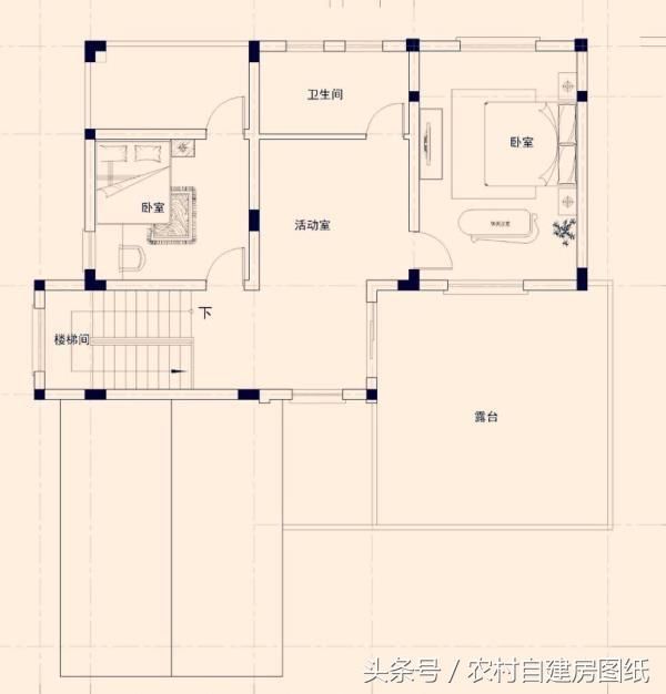 7款三层农村自建房设计，4款带堂屋，3款造价不超过30万