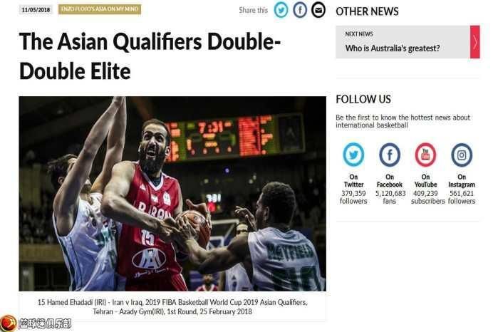 世预赛场均两双有多难?亚洲共四人做到,中国男