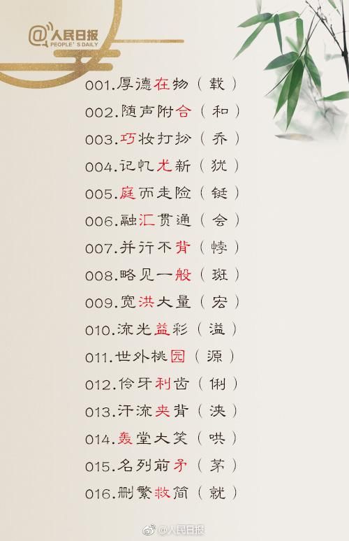 150个成语改错题,测测你能得多少分?