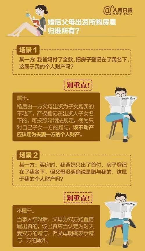 女方一套房当嫁妆被骂不要脸!夫妻财产划分你