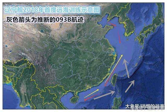 中国现役最先进核潜艇在地图上画了个圈 日本