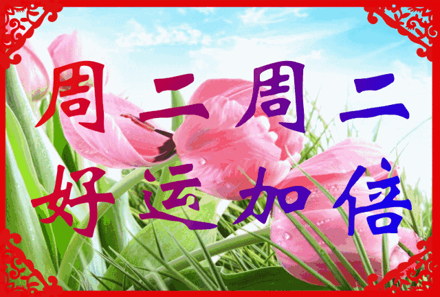 新的一周,新的祝福远方的朋友,想你,念你,祝福你!