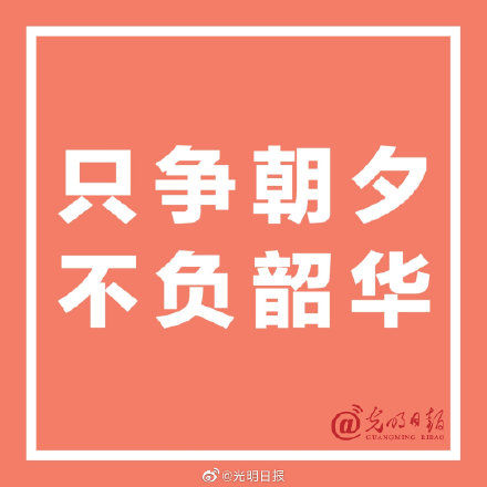 只争朝夕不负韶华迎接新年