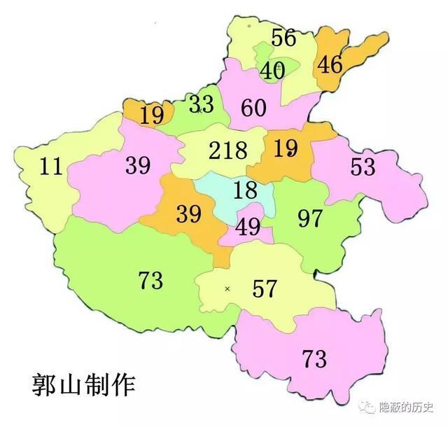 2018年高考河南各省辖市高分段人数对比分析