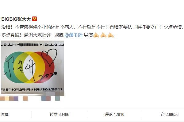 张大大遭尔冬升痛批，谁注意他事后的反应？怪不得杨幂杨颖跟他做朋友