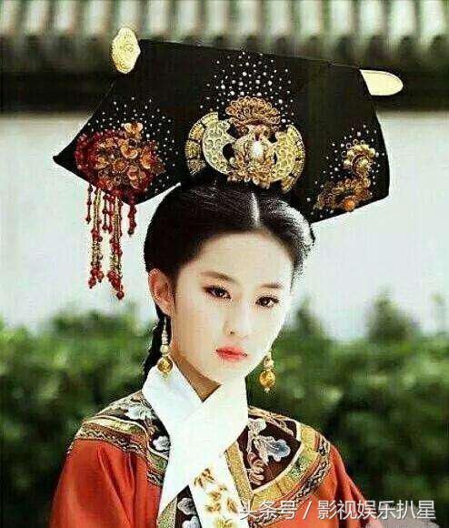 刘亦菲的清宫剧照一出, 基本上没有刘诗诗什么