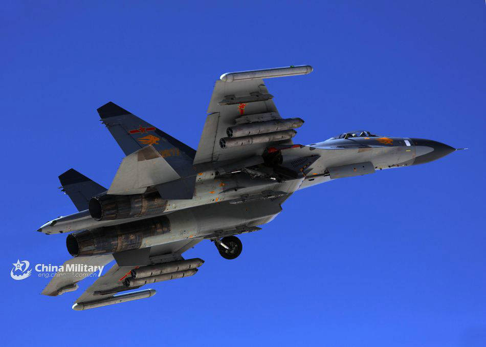 回娘家打火箭弹?中国歼11战机抵俄参加上合军