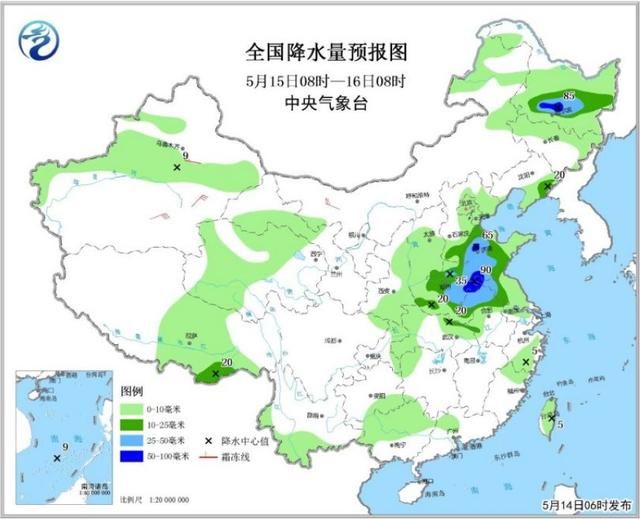 中东部多地火热升温江南华南局地超35℃ 明起降温迎两次较强降雨