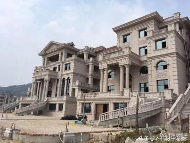 福清豪宅就是多,而且钟爱花岗岩外墙,大理石内装