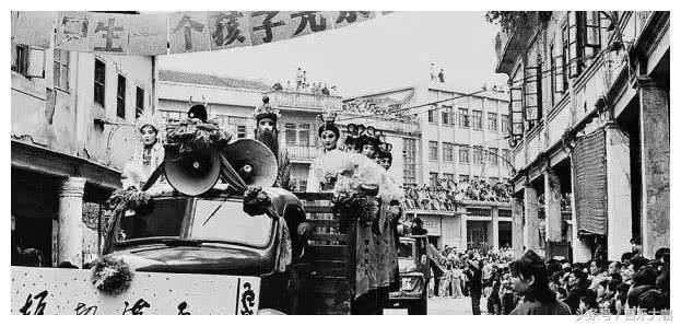 中国城市历史回顾,1980年的广东梅州老照片,带