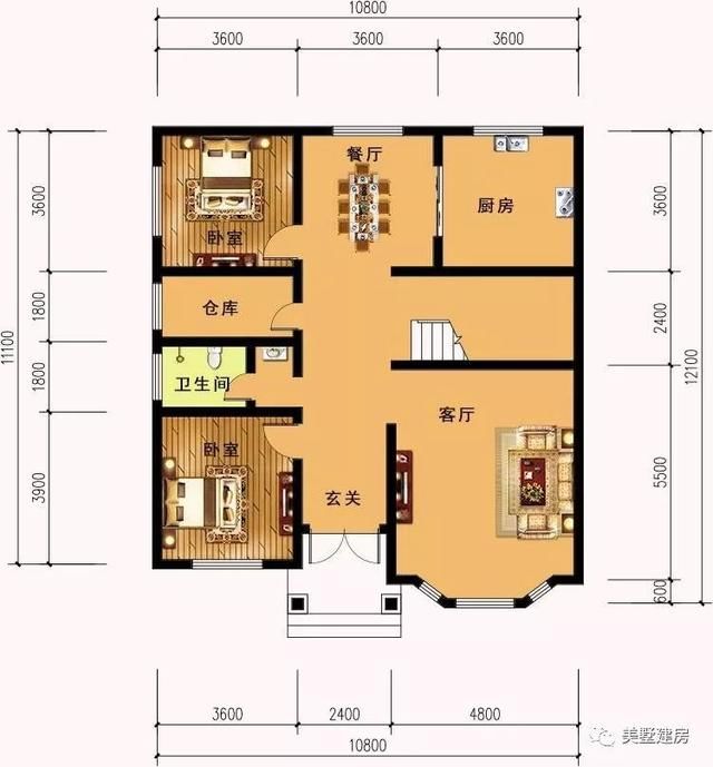 回农村盖别墅，860一平包工包料，你能建出什么样子的房子？