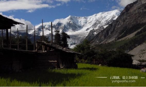 西藏波密县玉普乡的米堆村，绝美世外桃源
