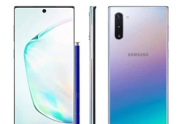 光彩Note10机模上手机身曝光:视频方正,居中挖影视频道三星图片