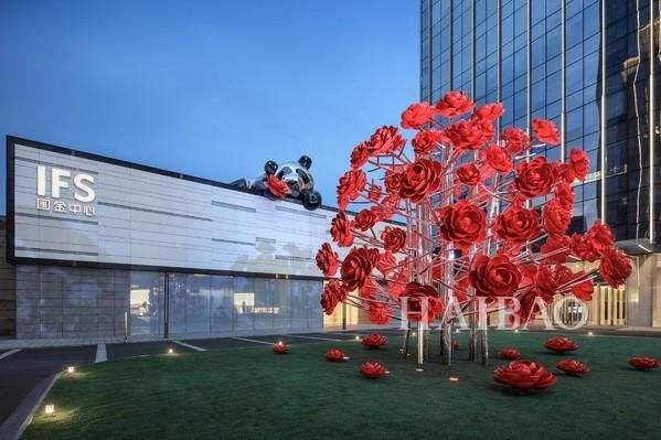 重庆国金中心 发布全新城市原创艺术装置“LOVE.FOUND.”，罗志祥亲临盛典助阵!