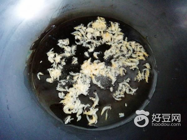 美食日常虾皮炒饭