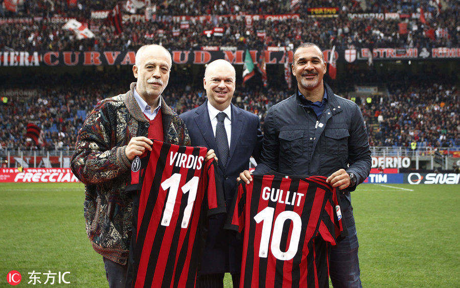 古利特重返圣西罗 获赠纪念版10号球衣